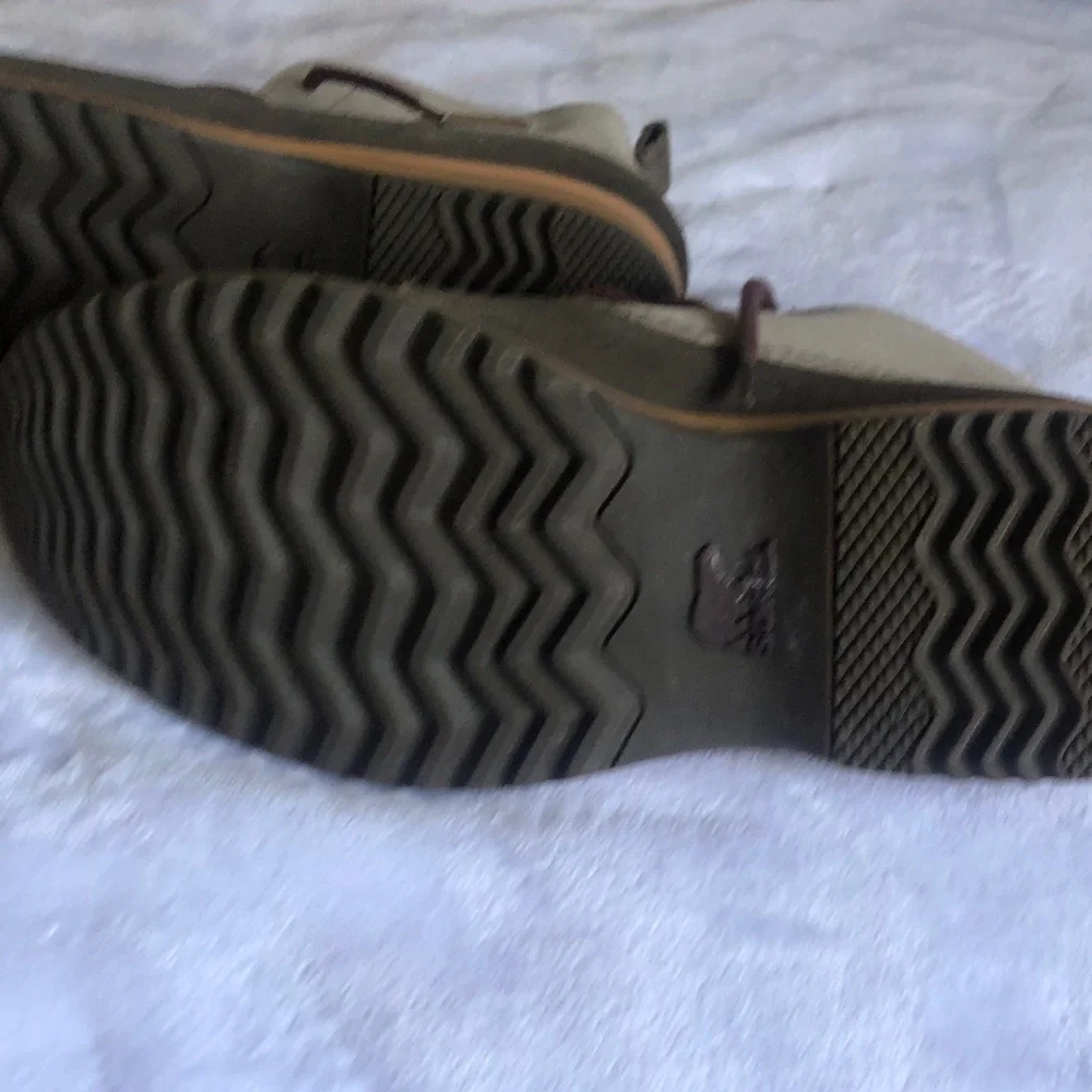 Sorel Men’s Two-Tone Suede Chukka Boots in Brown and Beige
